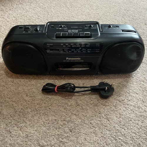 Panasonic fs430 boombox - panasonic, rx-fs430