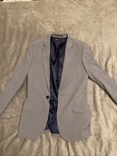Men’s Grey H&M Suit Jacket Size 38” Long