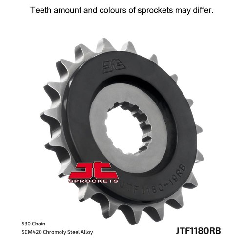 Quiet rubber front sprocket - quiet,