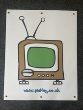 Pashley TV Series Banner 26mhz 24mhz Retro Trials BMX Man Cave/workshop
