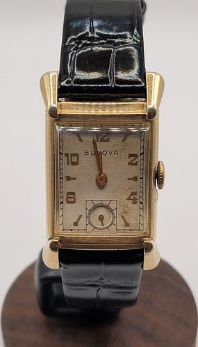 Vtg bulova art - vtg, 10k
