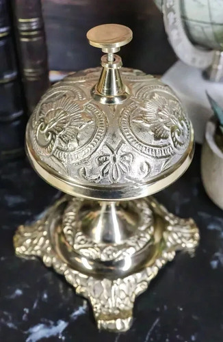 Desk bell ornate - desk, baroque