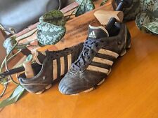 Retro Adidas Adipure TRX Sg Football Boots UK Size 8.5 Black White Vintage Rare 