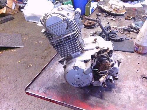Jiansh 150 engine - head, barel