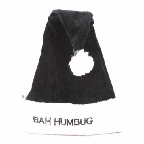 Deluxe bah humbug black - humbug, santa