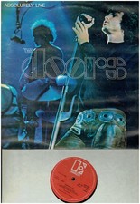 THE DOORS ABSOLUTELY LIVE DOUBLE VINYL  ALBUM 1970