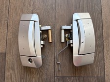 Used Genuine Nissan 350Z FairladyZ Z33 Exterior Door Handles Custom Carbon Black