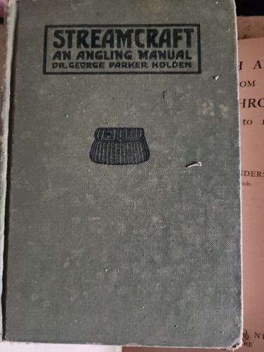 Vintage fly fishing - fly, book