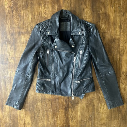 Allsaints catch biker jacket - catch,