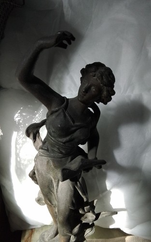 Rare antique ruchot - antique, spelter