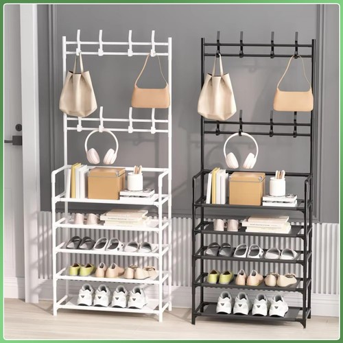 Tier hallway shoe - 5, rack