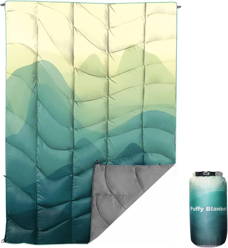 Camping blankets green - camping,