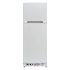 Smad 2 Way LPG/240V Propane Fridge Freezer Large Capacity Off Grid Villa White