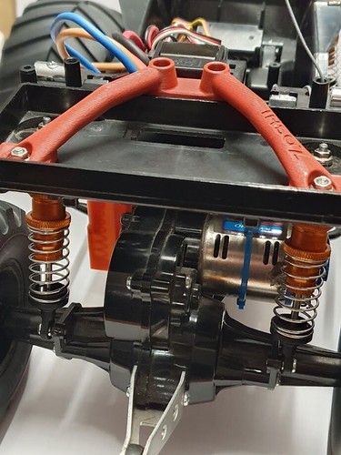 Carbon fibre reinforced - fibre, rear