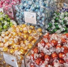 LINDT LINDOR 50 x Pick Mix CHOCOLATE TRUFFLES-Wedding Favours Gifts REDUCED