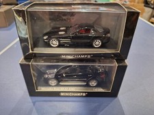 2 x Mercedes Minichamps Model Cars - SLR McLaren & ML63 AMG W164 boxed see pic