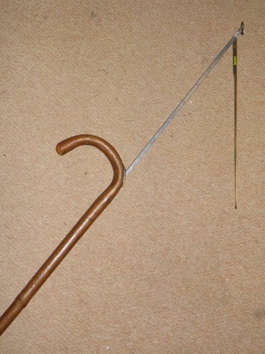 Vintage swaine walking stick - walking,