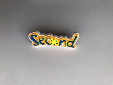 SECOND  Brownie Guide Badge  RUBBER FRONT  1990's-2000's