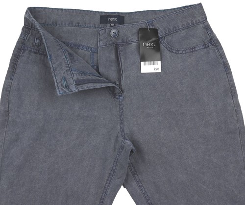 Next linen trousers blue - next,