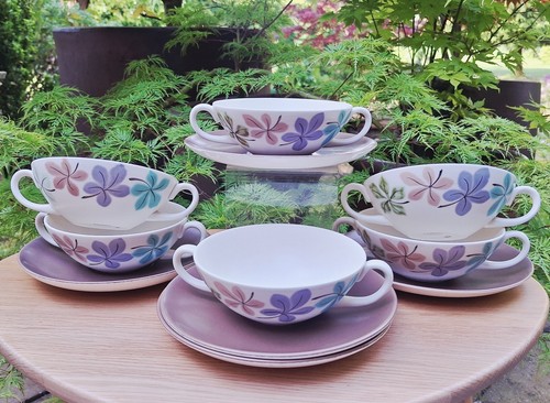 Set poole pottery - of,