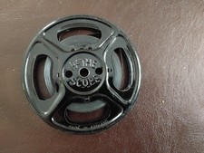 pathescope 9.5mm film spool reel 100ft vintage