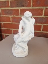 Erotic Nude Sculpture ,Man & Woman Kissing , Very Good  Detail ,