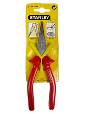 Stanley 160mm Long Nose Cutting Pliers - Old Style