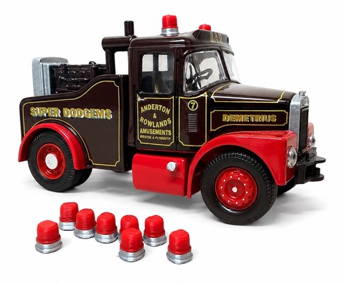 Scale silver red beacon - 1/50,