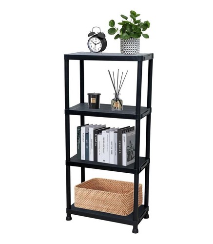 Tier plastic shelf storage - shelf,