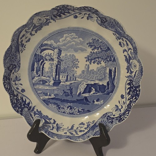Spode dish countryside picture - spode,