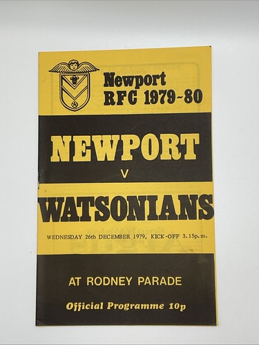 Newport watsonians rugby - newport, v