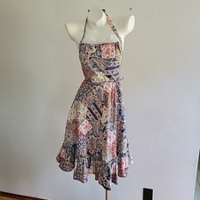 Vintage Handmade Halter Wrap