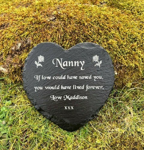 Personalised engraved stone - personalised,