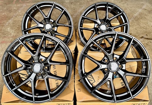 Black fx5 alloy wheels - 18",