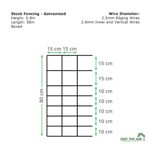 Galvanised field stock - field, /