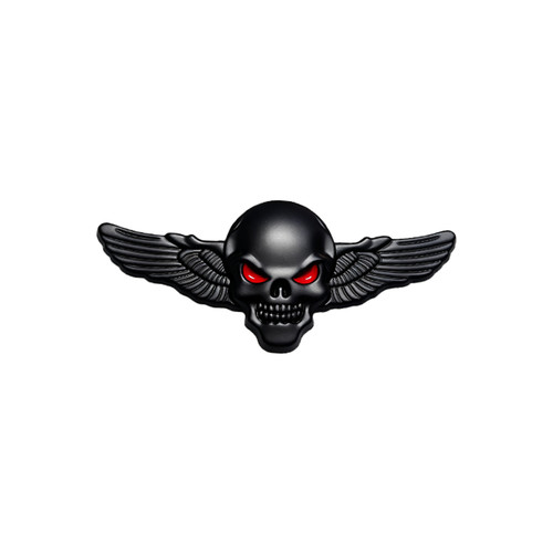 Metal skull wings motorcycle - wings,