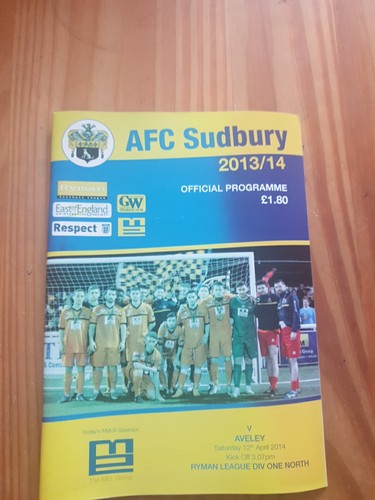 Afc sudbury aveley - afc,