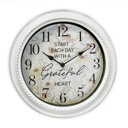 Analog wall clock quartz - 12",