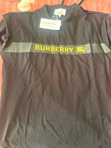 Burberry men black logo - burberry,