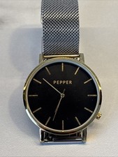 Pepper Women Watch gold Plated  Working