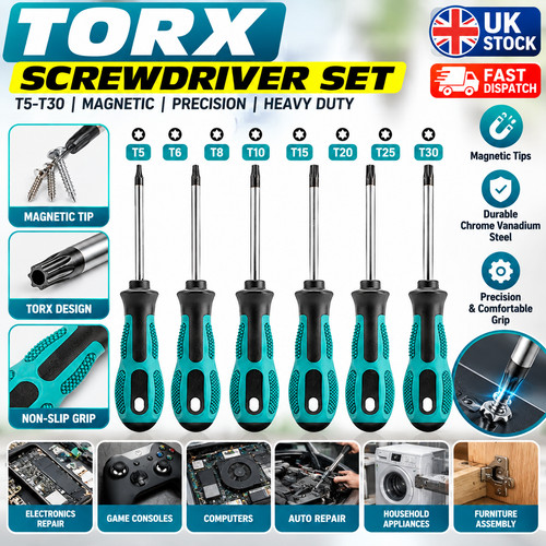 Torx screwdriver set magnetic - set,