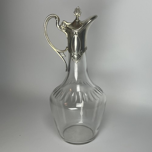 Wmf claret jug with silver - wmf,