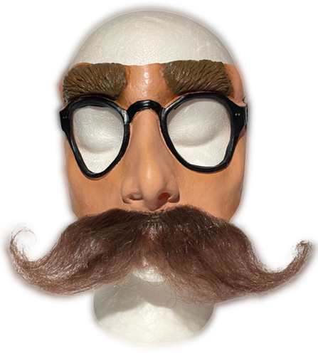 Funny big mustache hipster - funny,