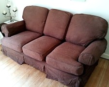 'Kirkland' Brown Damask Loose