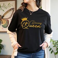 Gold Glitter Dancing Queen T