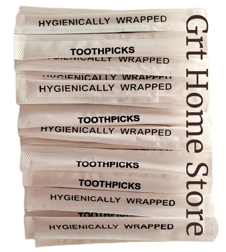 Wooden toothpick hygienically - toothpick,