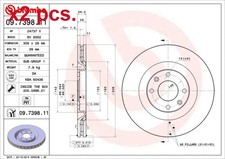 X2 PCS FRONT BRAKE DISC ROTOS