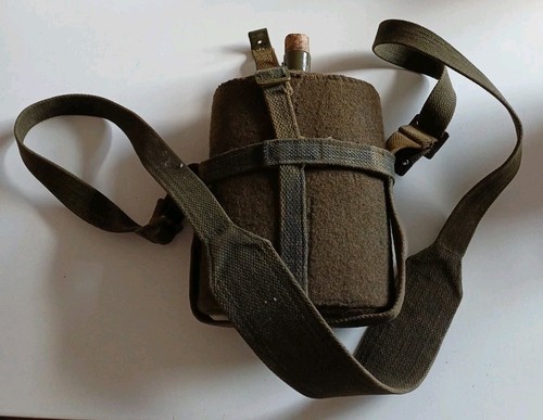 Vintage military canteen - , water