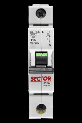 Sector amp curve 6ka mcb - b,