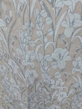 Marks & Spencer M& S Peach Floral Double Duvet Cover Set Excellent Condition